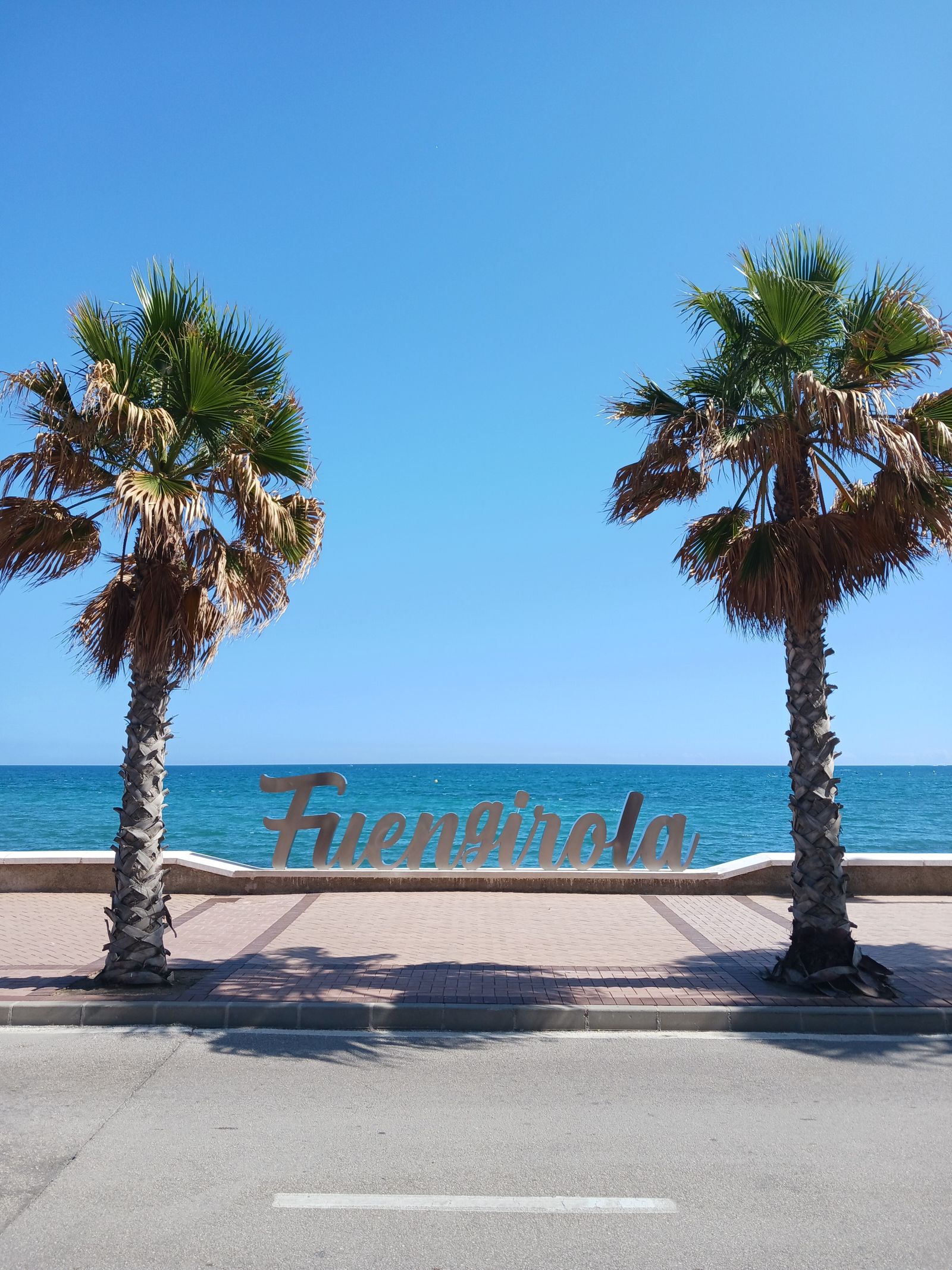 Fuengirola beachfront on the Costa del Sol